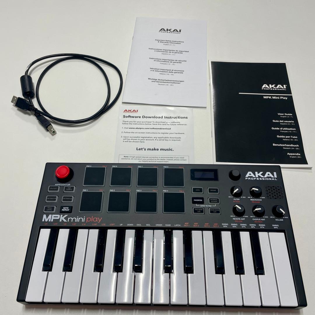 AKAI MPK mini play MIDIコントローラー
