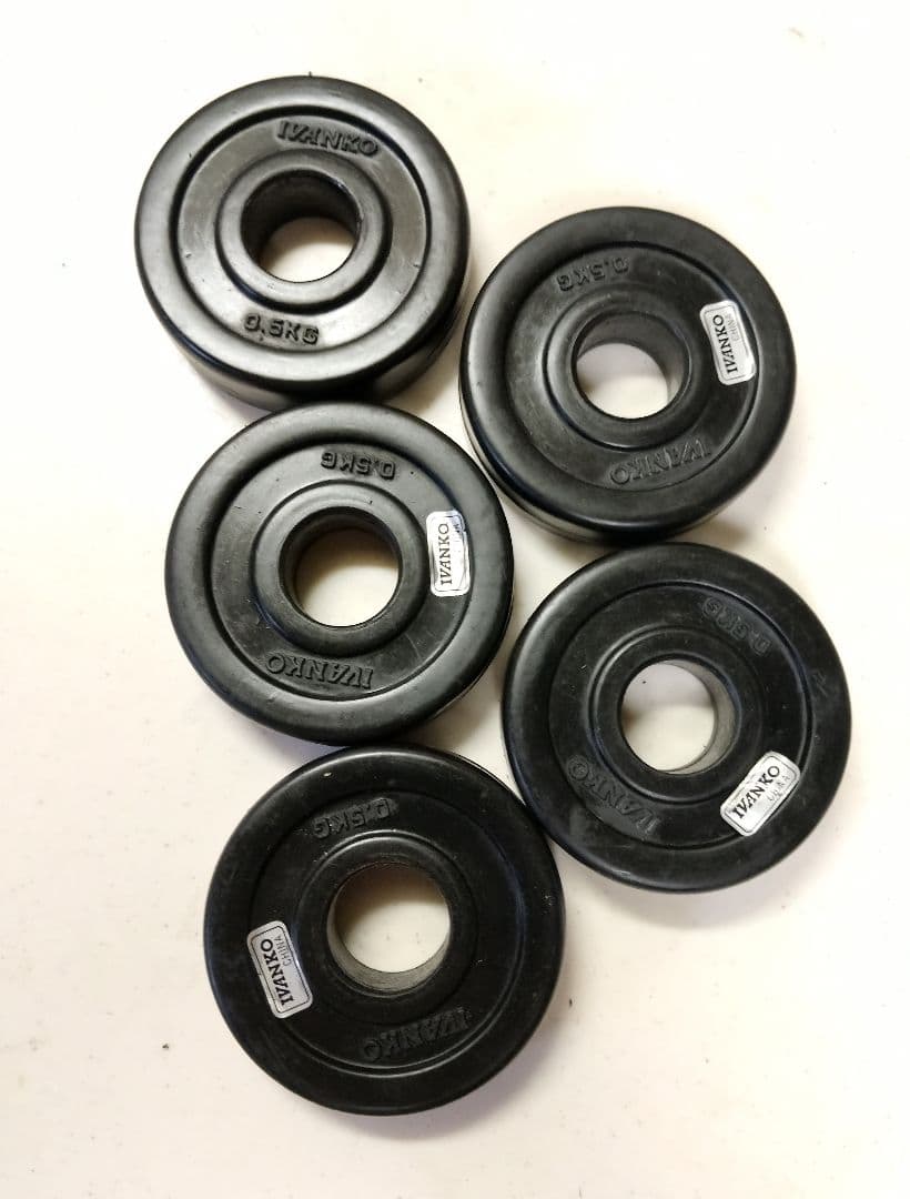 IVANKO ラバープレートセット 19kg