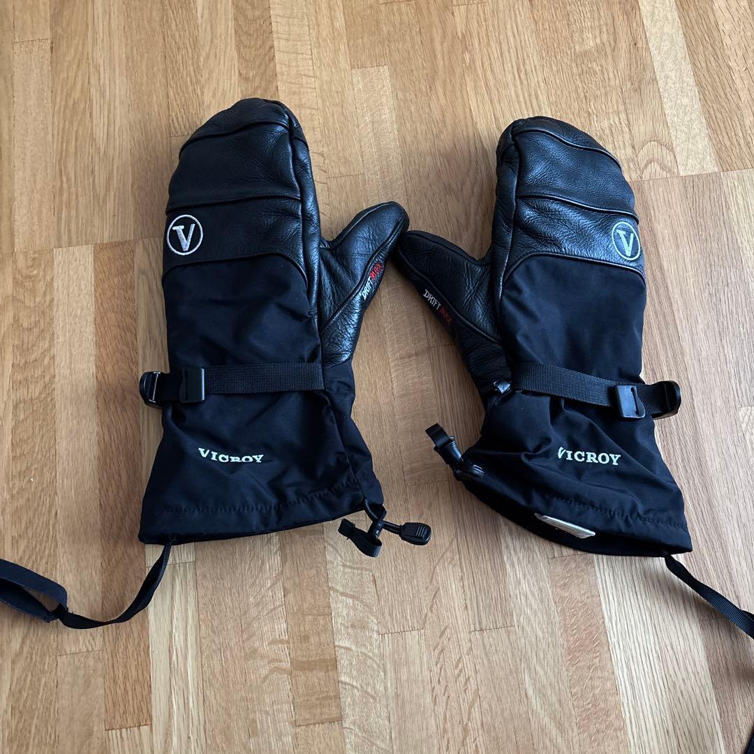 VICROY ブラック ミトン グローブ