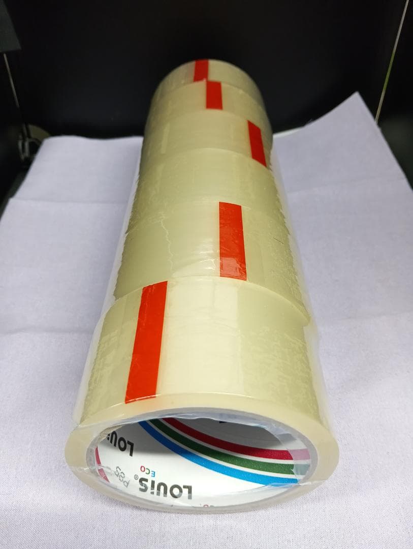 【超特価】OPPテープ 梱包テープ 43μｍ×48ｍｍ×45ｍ×6巻セット×9