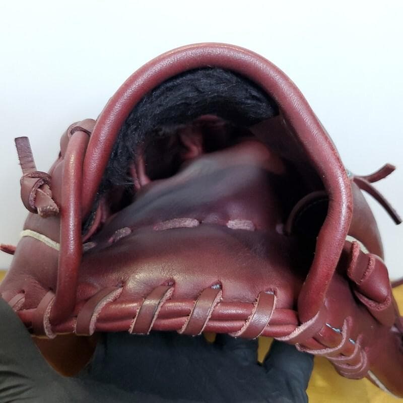 ZETT ゼット ソフトステア 超人気カラー ボルドーブラウン 軟式グローブ