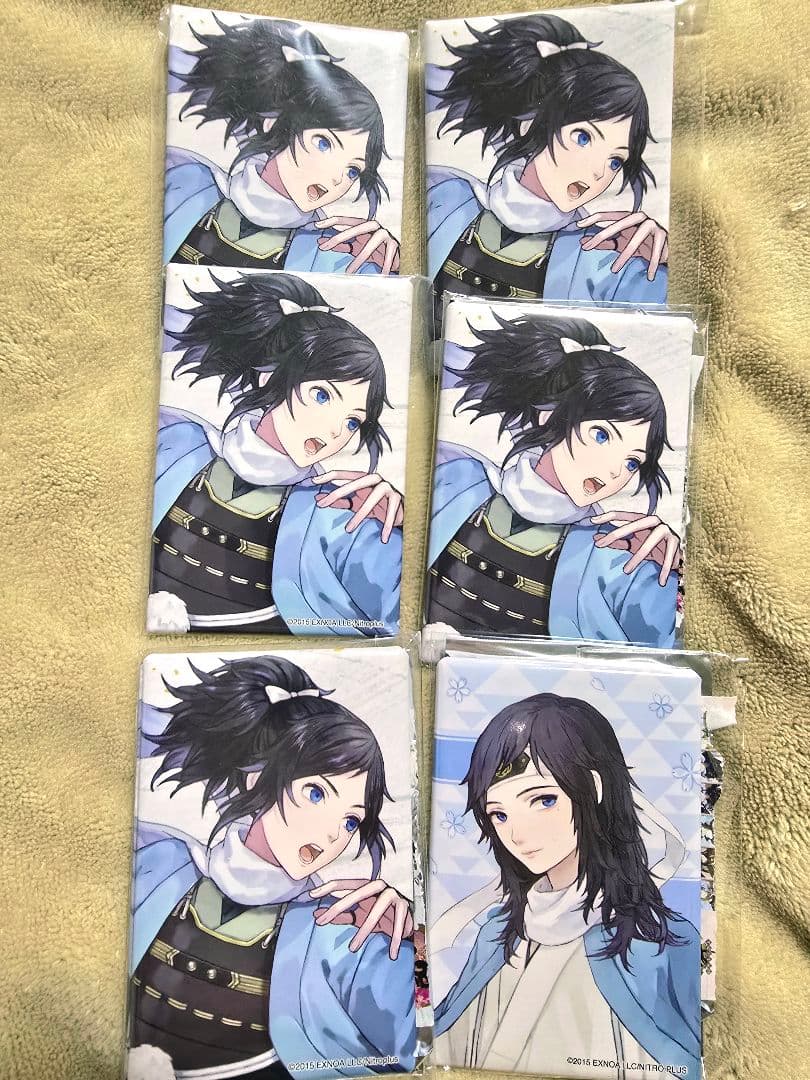 刀剣乱舞 大和守安定 スクエア缶バッジ