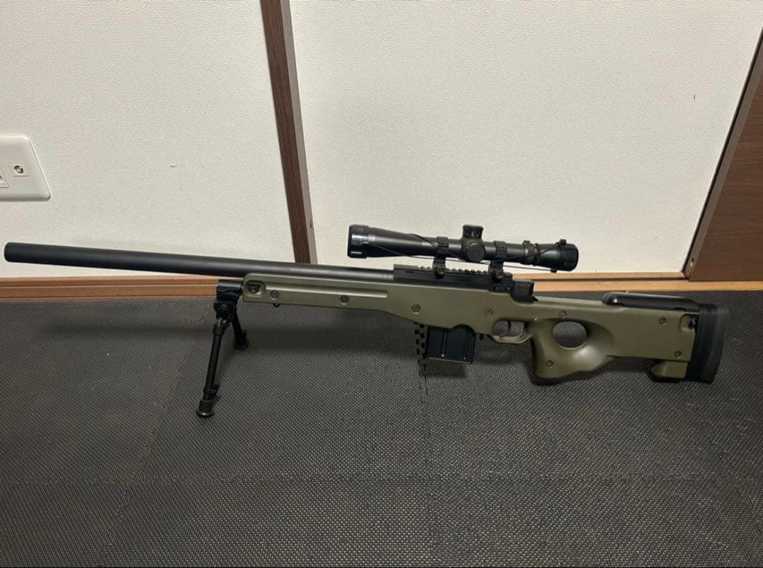 東京マルイ　L96 スナイパーライフル オリーブドラブ スコープ　バイポッド付き