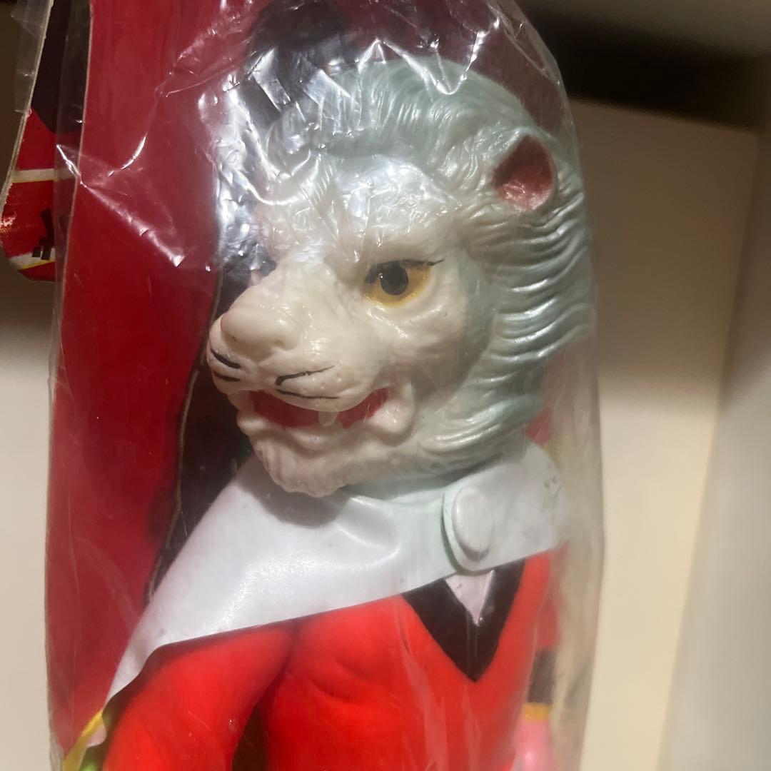 無版権 怪傑ライオン丸 ソフビ フィギュア 当時物 パチソフビ