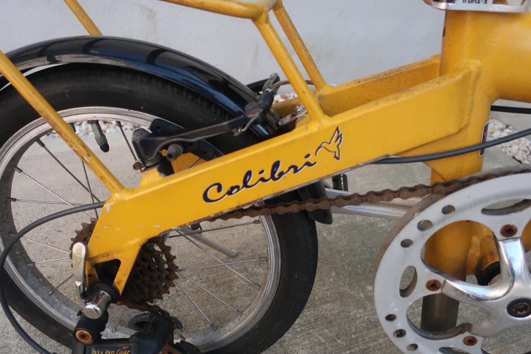 プジョー コリブリ 自転車 イエロー