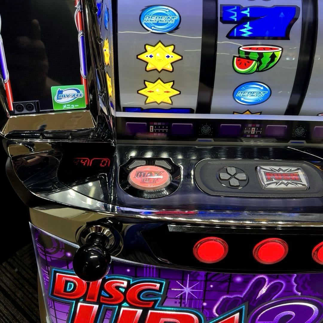 パチスロ「ディスクアップ2」　送料無料 パチスロ実機