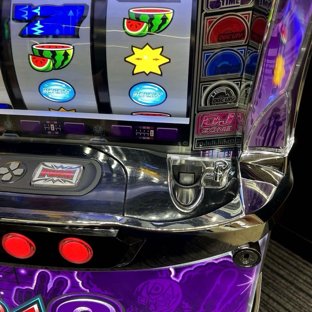 パチスロ「ディスクアップ2」　送料無料 パチスロ実機