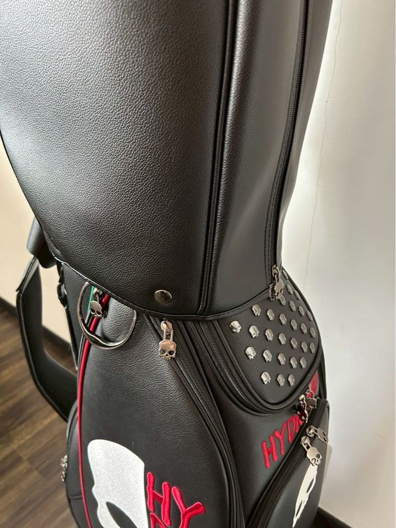 HYDROGEN スカルデザイン キャディバッグ