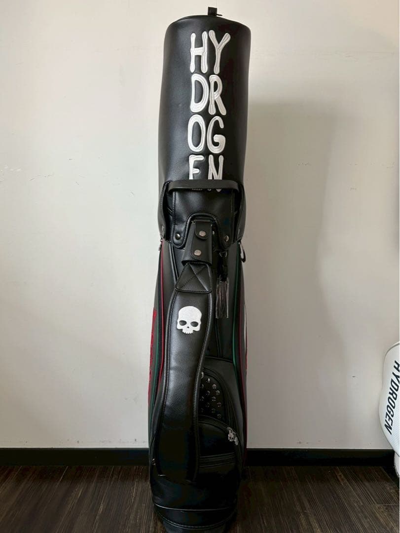 HYDROGEN スカルデザイン キャディバッグ