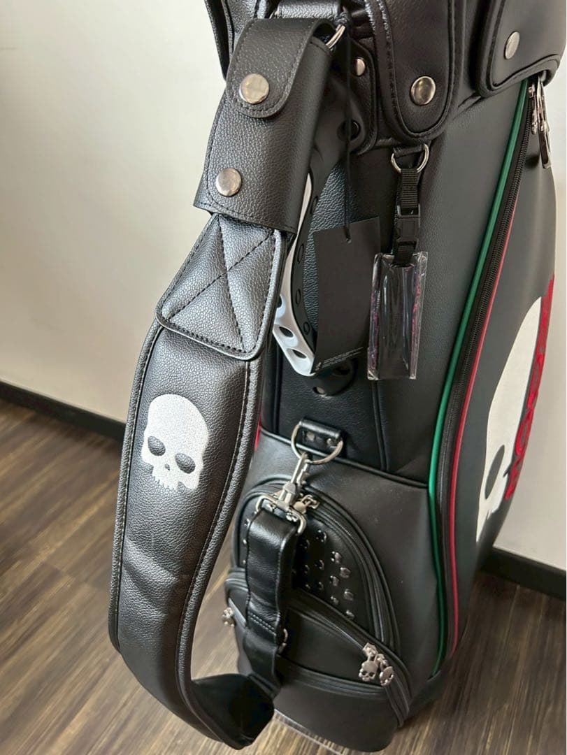 HYDROGEN スカルデザイン キャディバッグ