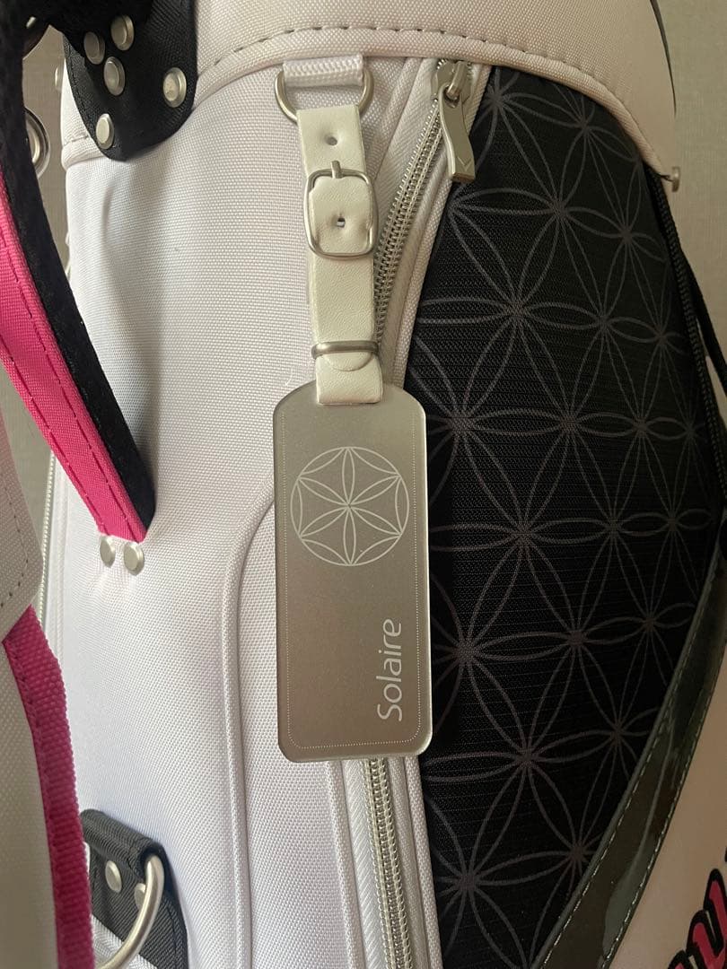 Callaway Solaire キャディバッグ ホワイト/ピンク