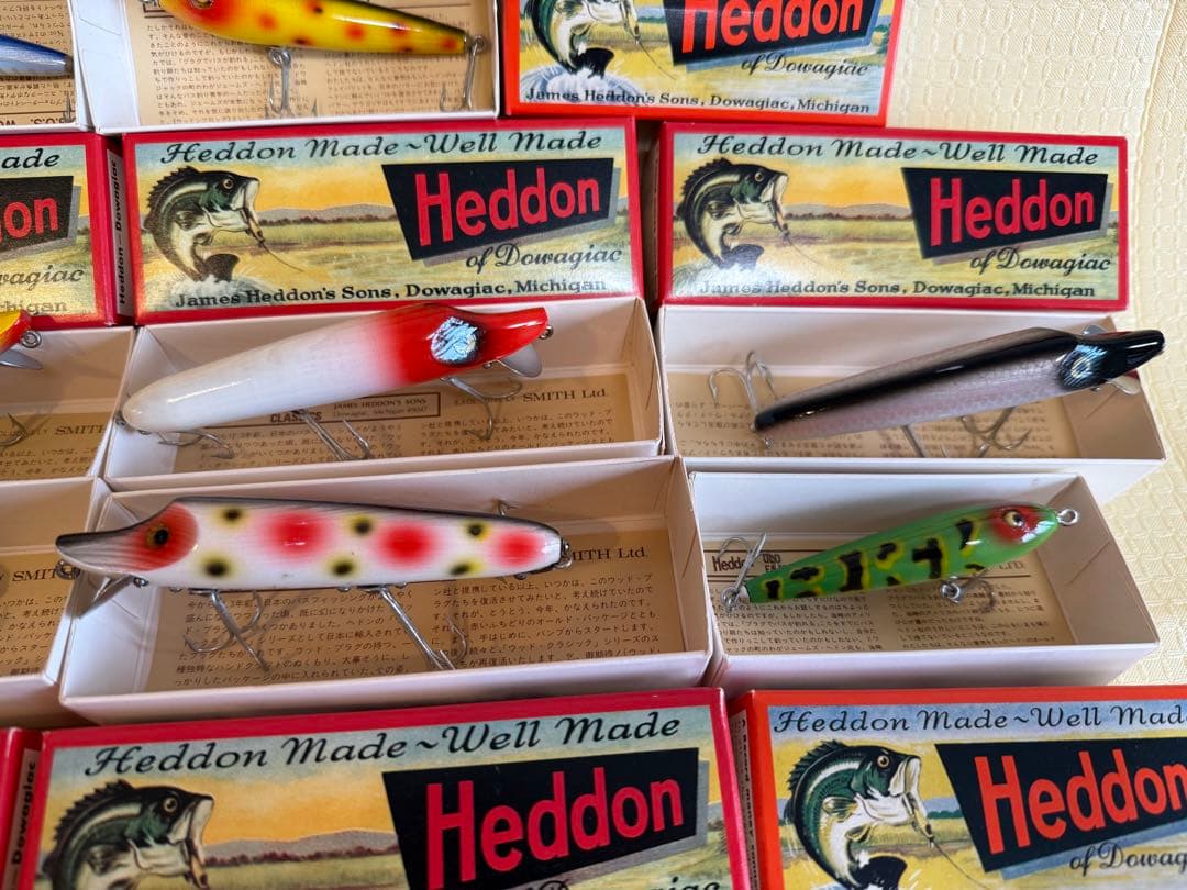 マックイーン オールドヘドン ★☆ スミス ウッド HEDDON ルアー