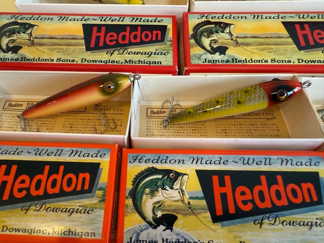 マックイーン オールドヘドン ★☆ スミス ウッド HEDDON ルアー