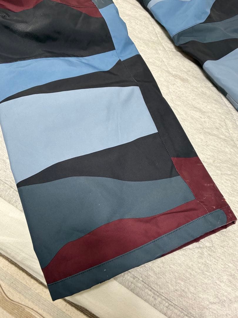 スノーボードウエア  ドープ スキーウエア 迷彩 紺色