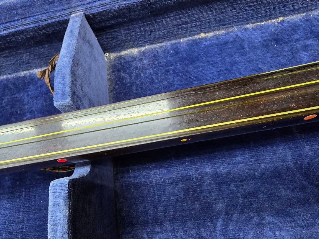 すぐ弾けます！紅木の三味線　おまけケース付き　メンテナンス品