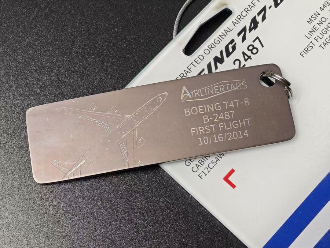 CA 中国国際航空 Airlinertags B747-8型機エンジン 新作