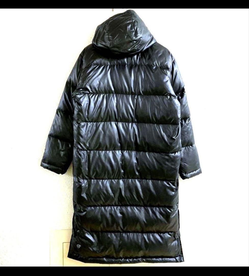 PUMA フード付き ブラック ベンチコート L