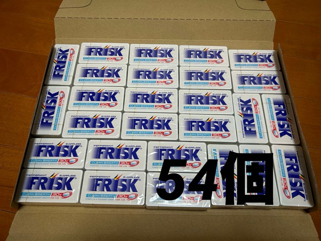 旧型 FRISK ペパーミント 販売終了品 54個バラ売可