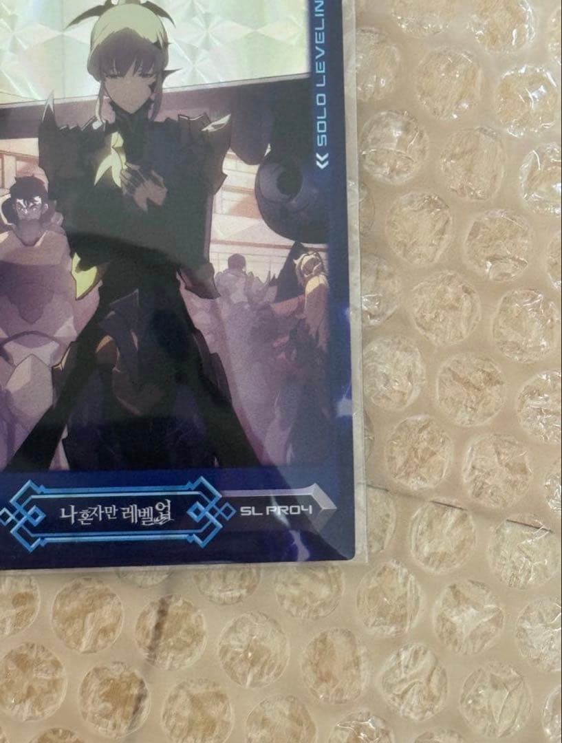 新品◆俺だけレベルアップな件 PRカード トレカ 韓国