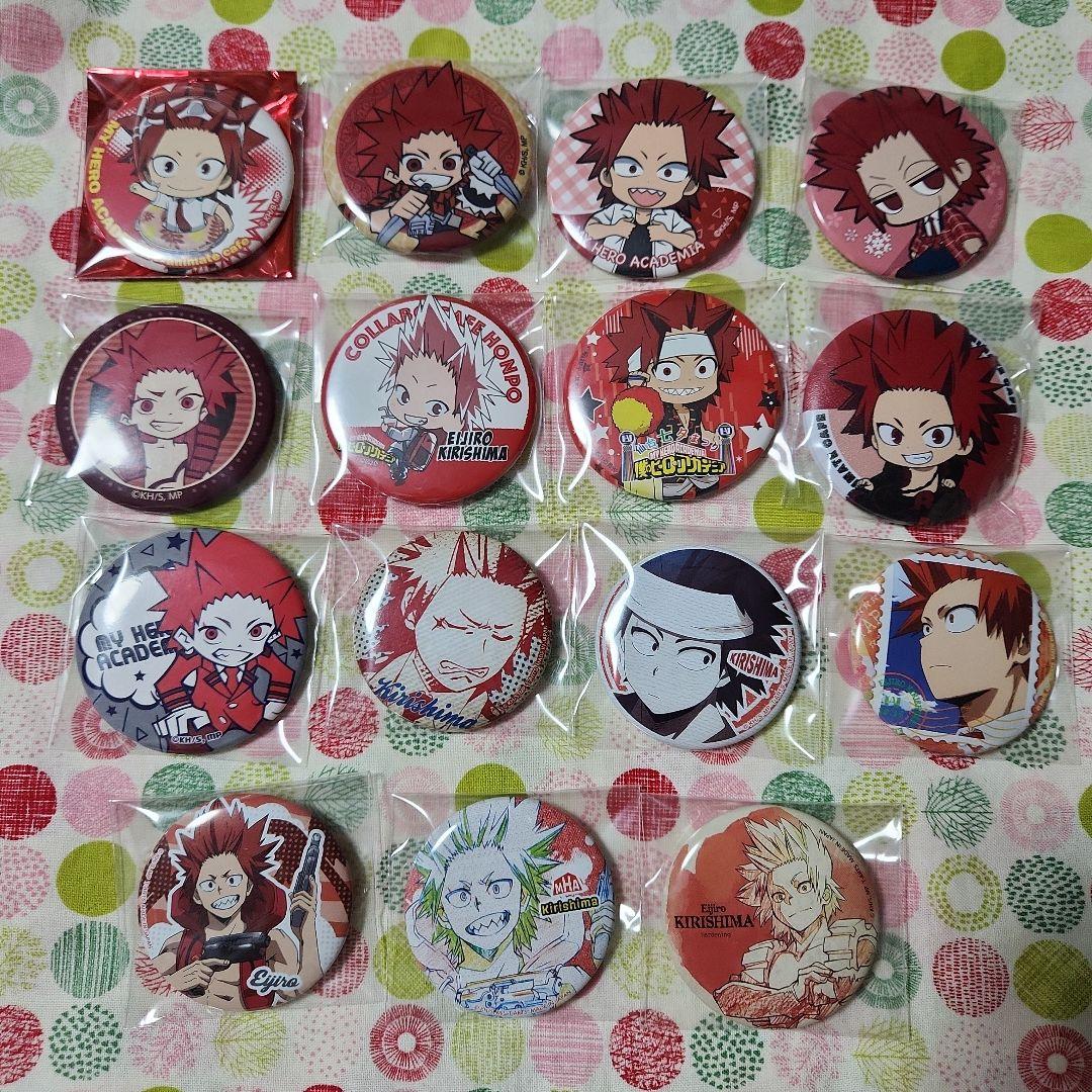 (バラ売り可能) 僕のヒーローアカデミア ヒロアカ 切島 缶バッジ 153点
