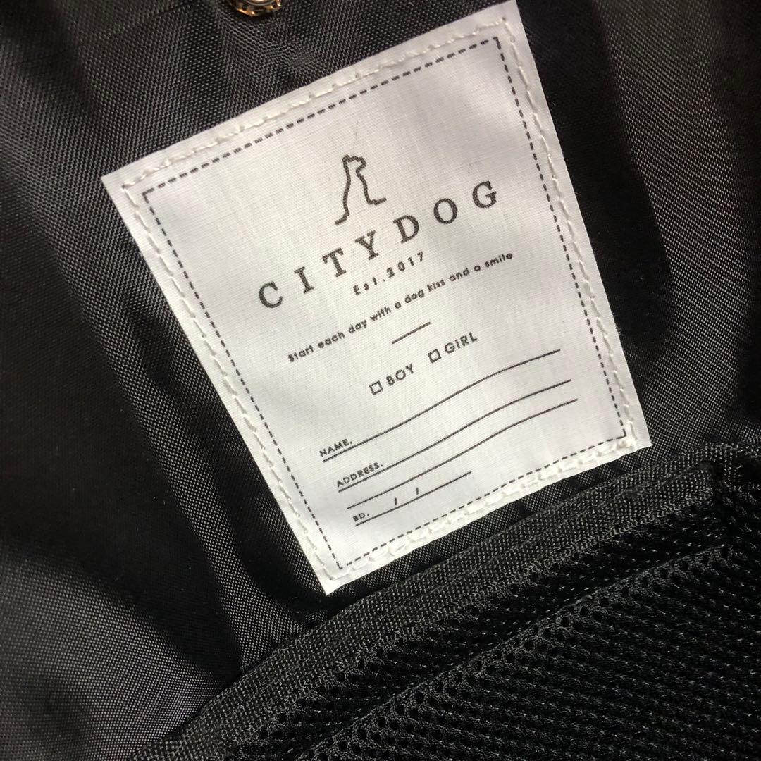 犬　猫　CITYDOG バック　キャリーバッグ　黒　ブラック　ドギーマン　ベッド