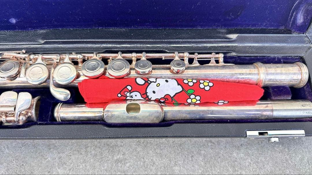 フルート　KAWAI KFL-145ES 専用ケース・バッグ付き