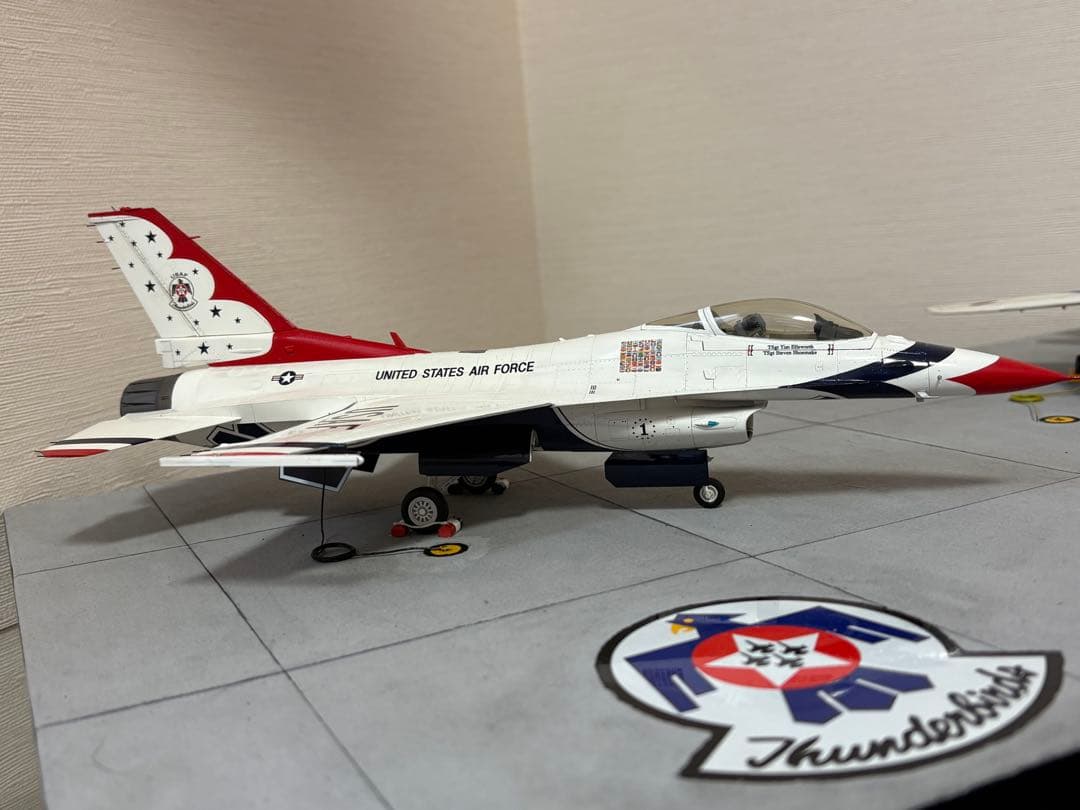 1/48 F-16サンダーバーズ&T-4ブルーインパルス 2009三沢来日時