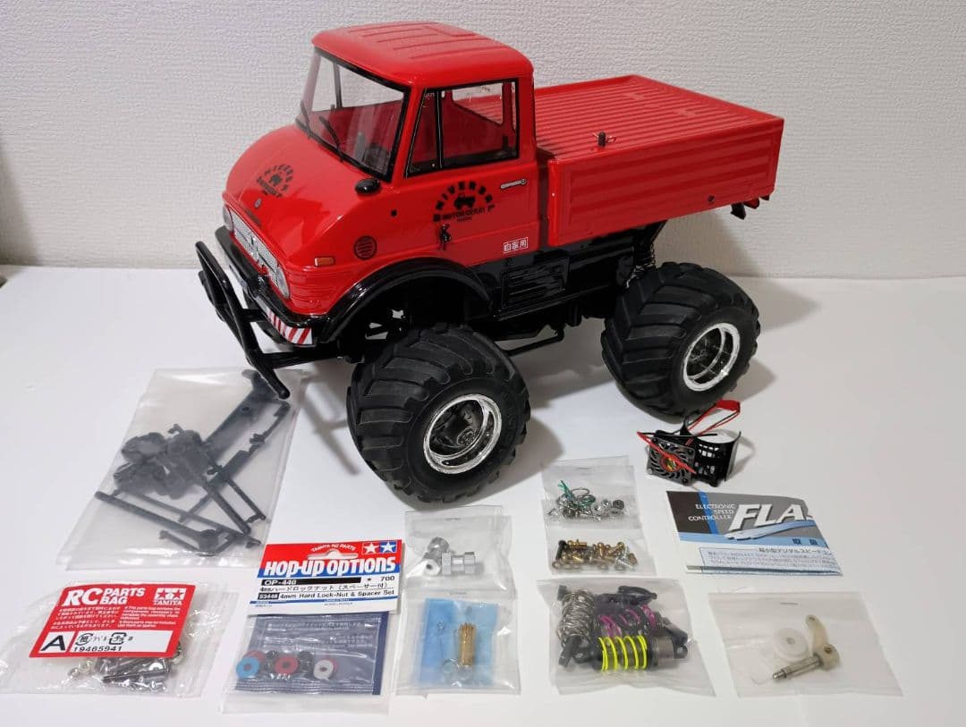 ウニモグ CW-01シャーシ おまけ付き