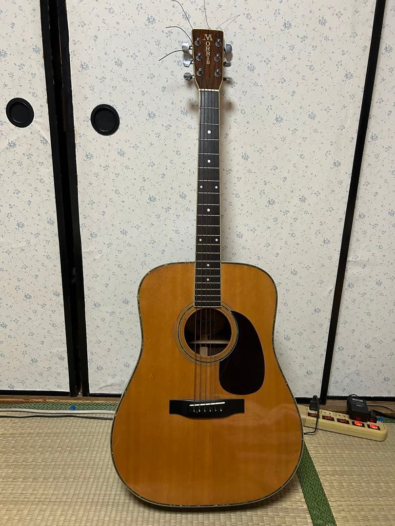 値下げしました。モーリスギターw-35
