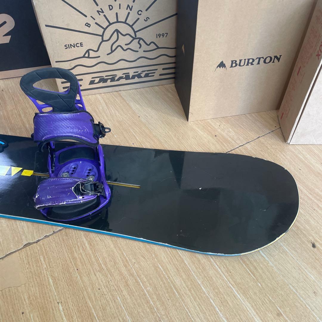BURTON×ZUMA　バートン　マクモリス愛用スノーボード　バインディング付