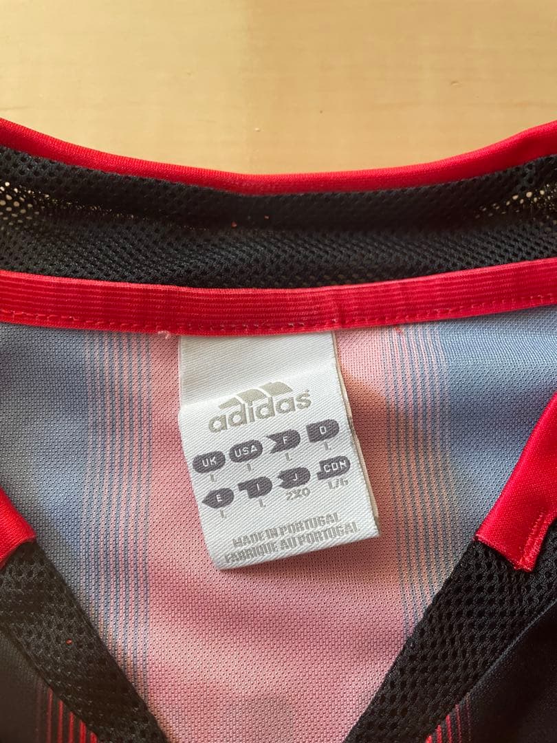 セリエAアディダスacミランカカ選手04 05ホームサッカーユニフォームCL