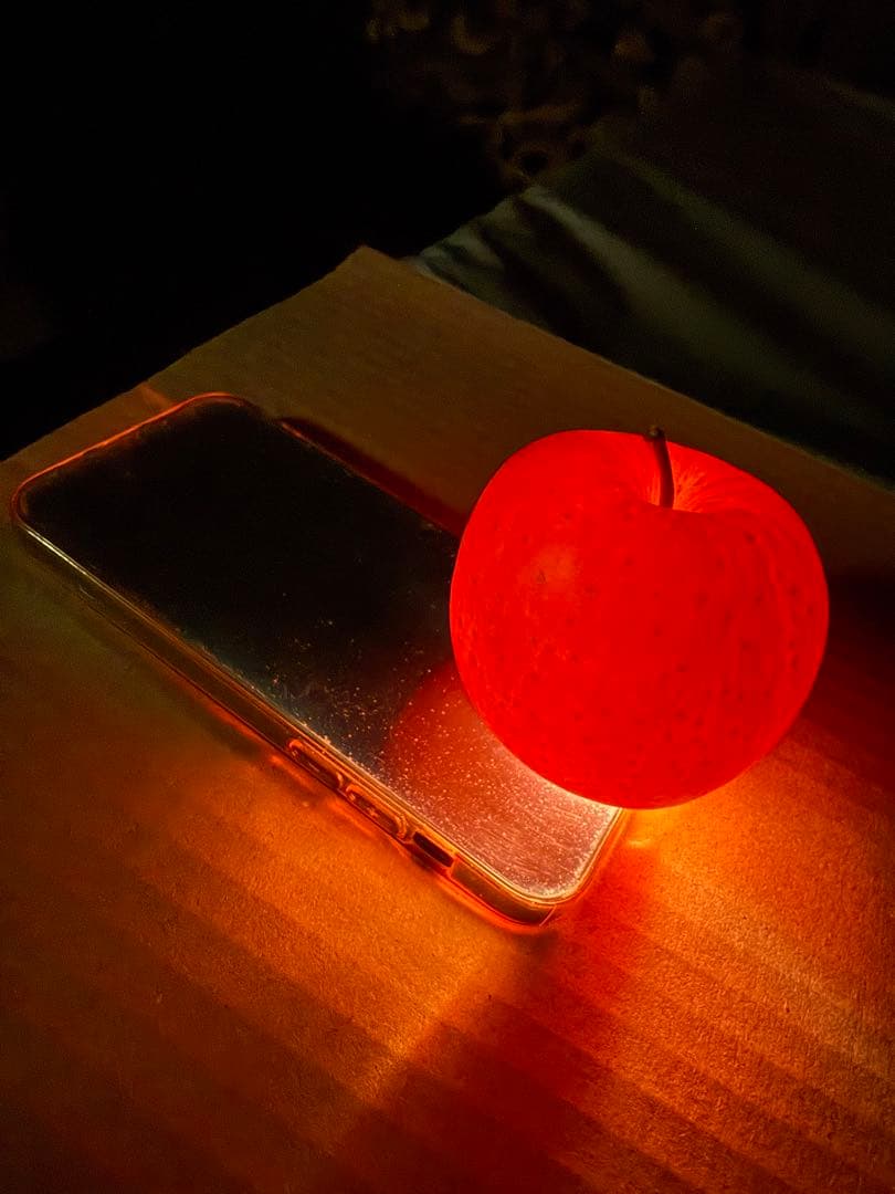 農家直送！青森県産⭐️高徳りんご　蜜りんご　80サイズ箱18個入り　お得用‼️