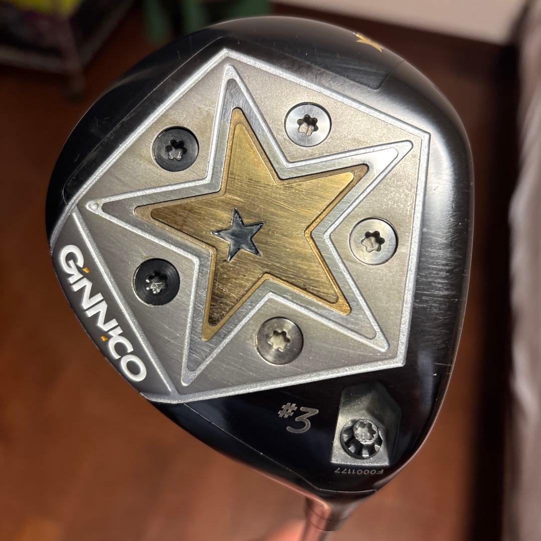 ジニコ　GINNICO フェアウェイウッド3W アッタスキング40SRシャフト