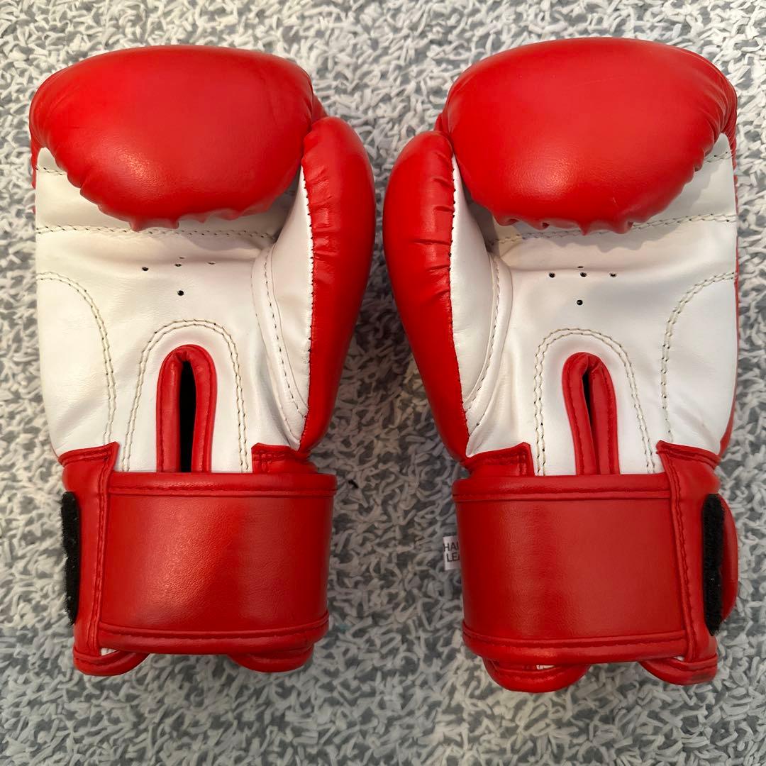 ★THAISMAI ボクシンググローブ XS赤ジュニア用パンチングミットセット★