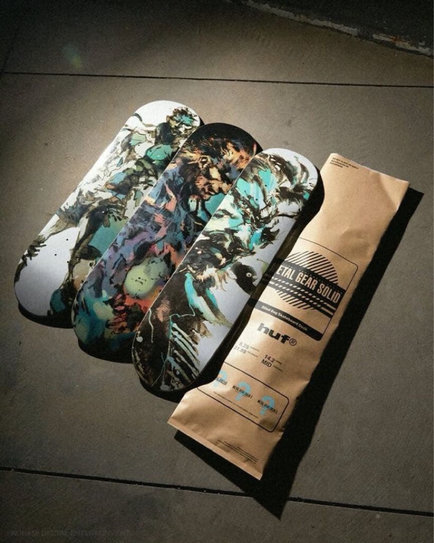 スケートボード haf MGS LEGACY BLIND BAG SKATE DECK