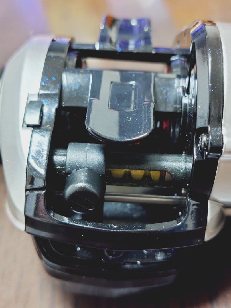 アブガルシア MAX DLC H 右巻きパワーハンドル　PEライン付き