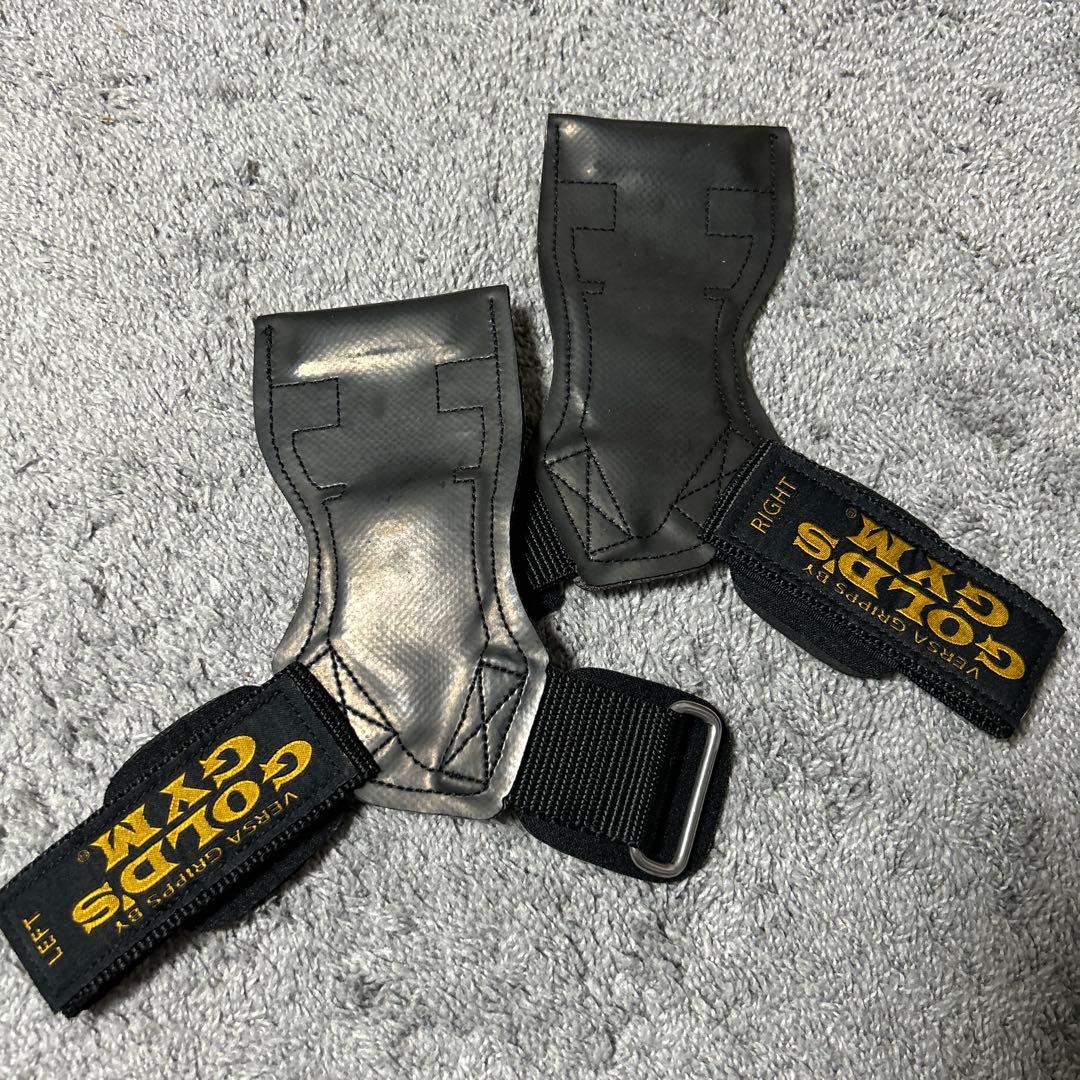 [Nice day]パワーグリップ 左右セット/Sサイズ/ゴールドジム