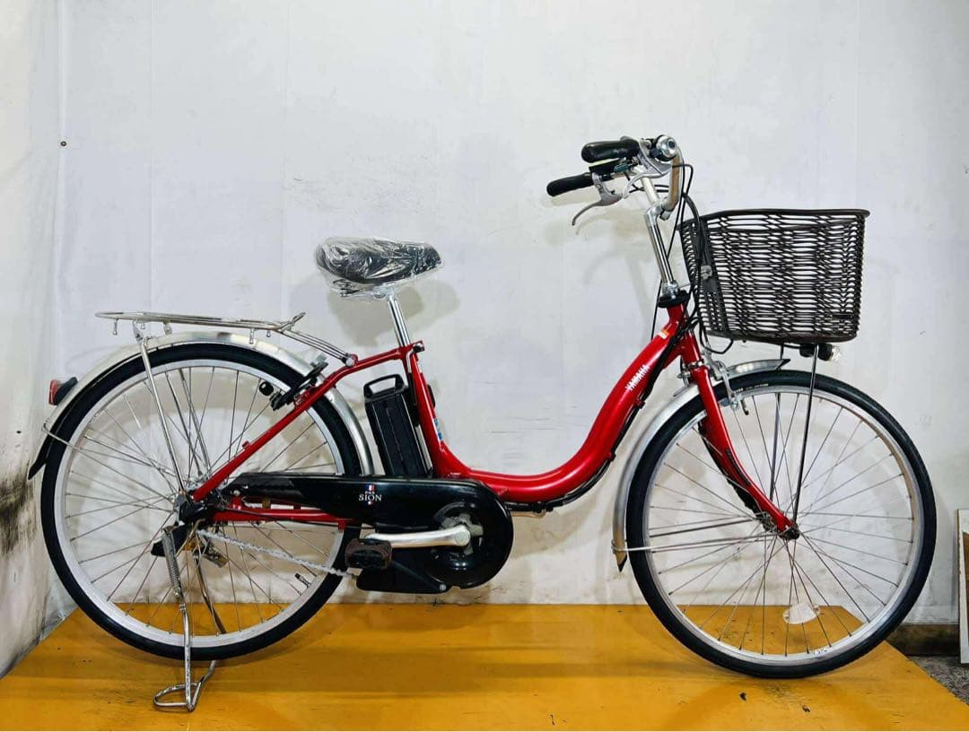 送料無料条件付きYAMAHA PAS SION-U 24型　電動自転車中古車