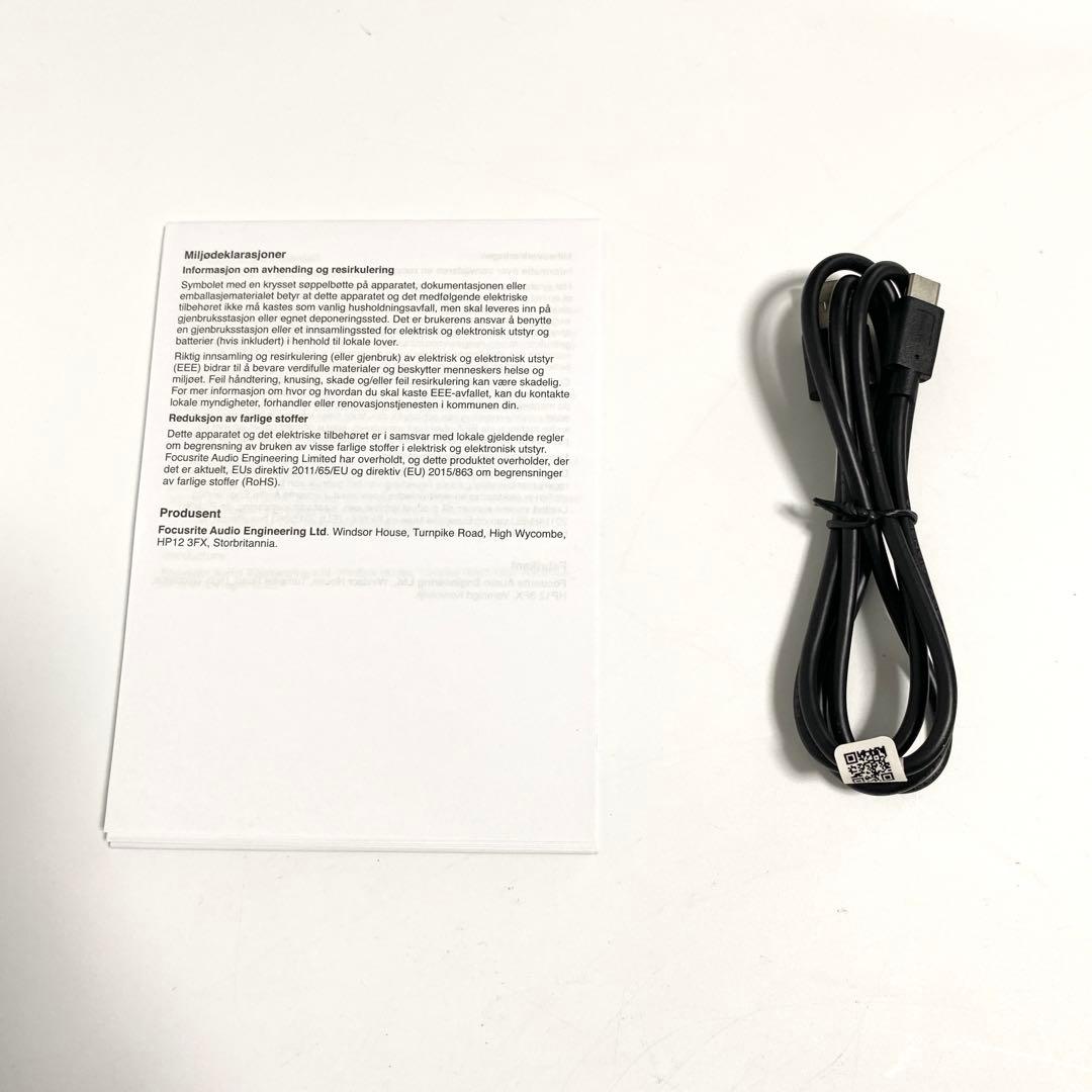 DTM・DAW focusrite Scarlett solo Gen3