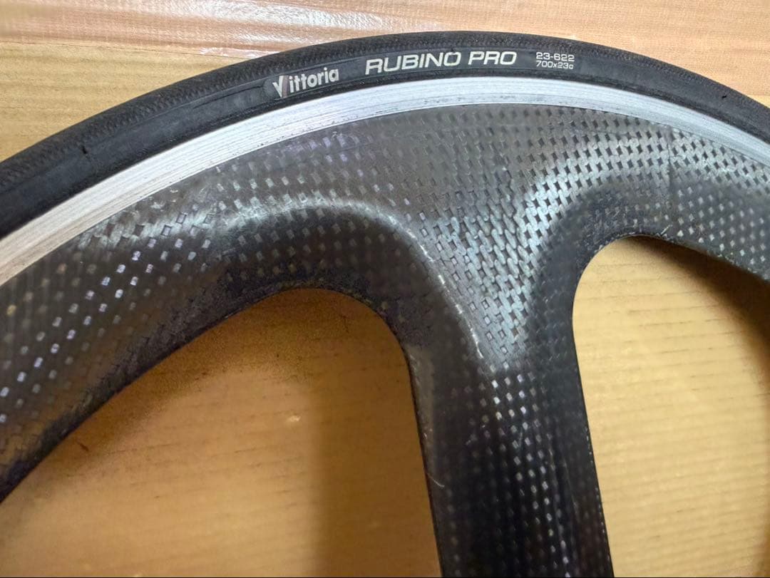 HED G3 カーボンバトンホイール　リアのみ