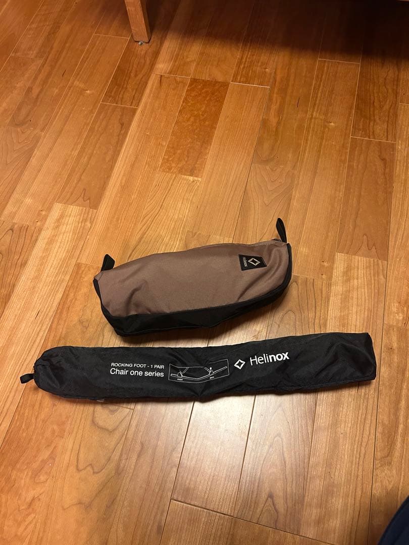 美品　Helinox タクティカルチェア ベージュ ロッキンフット付き