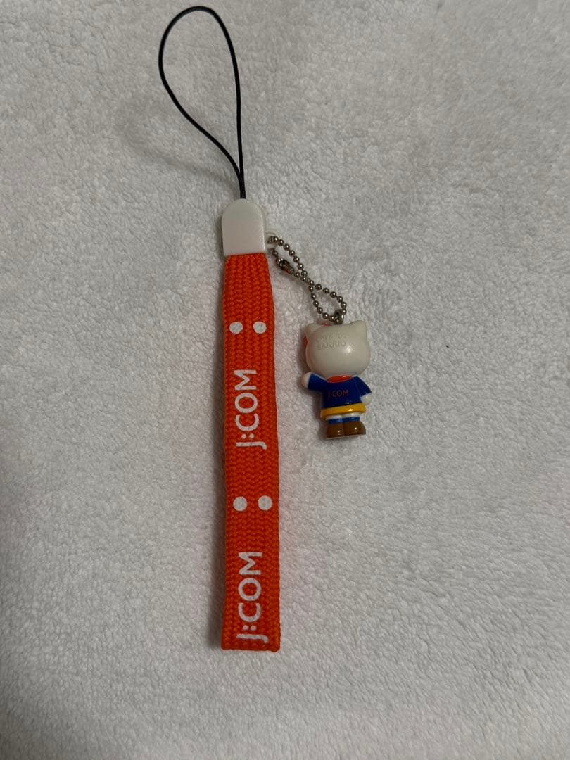 サンリオ ハローキティ J-COM フィギュア付 ストラップ レトロ