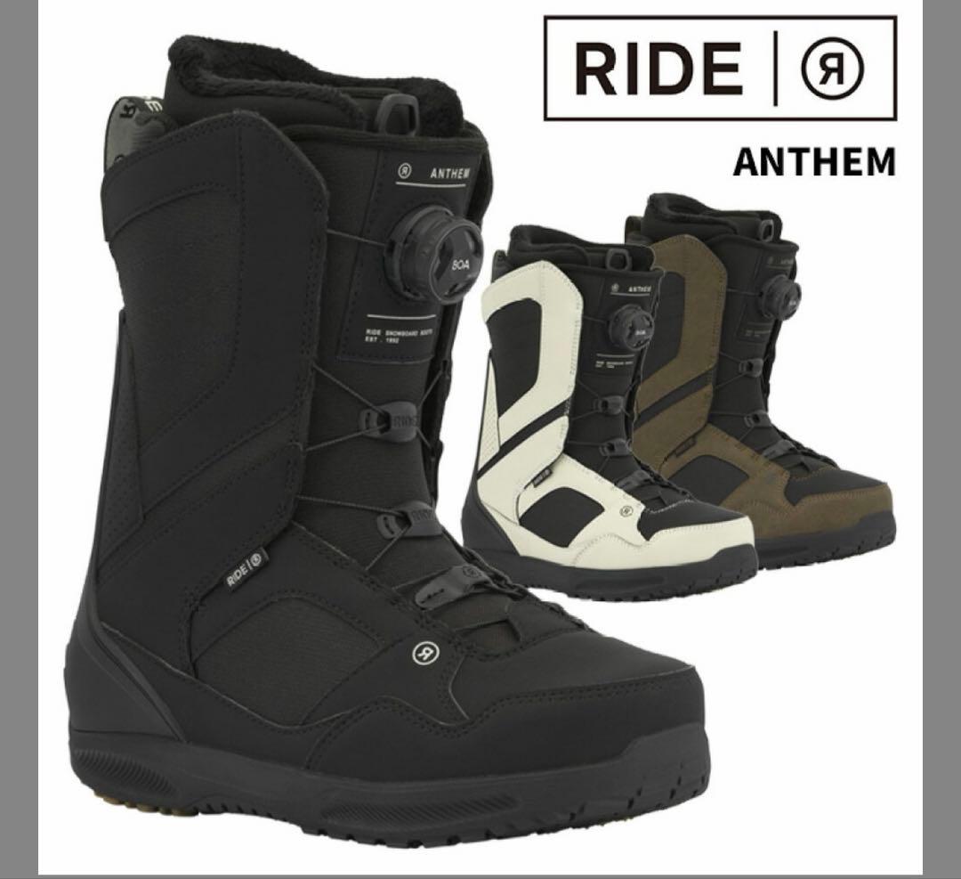 RIDE ANTHEM スノーボードブーツ 26.5cm ホワイト(DUNE)