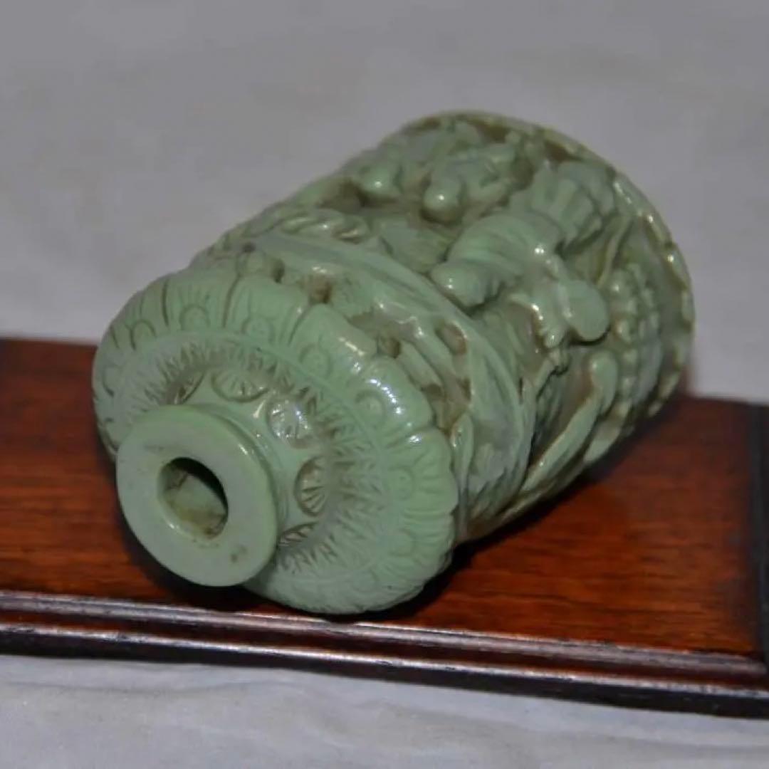 焼物　陶器　青磁　中国　鼻煙壺