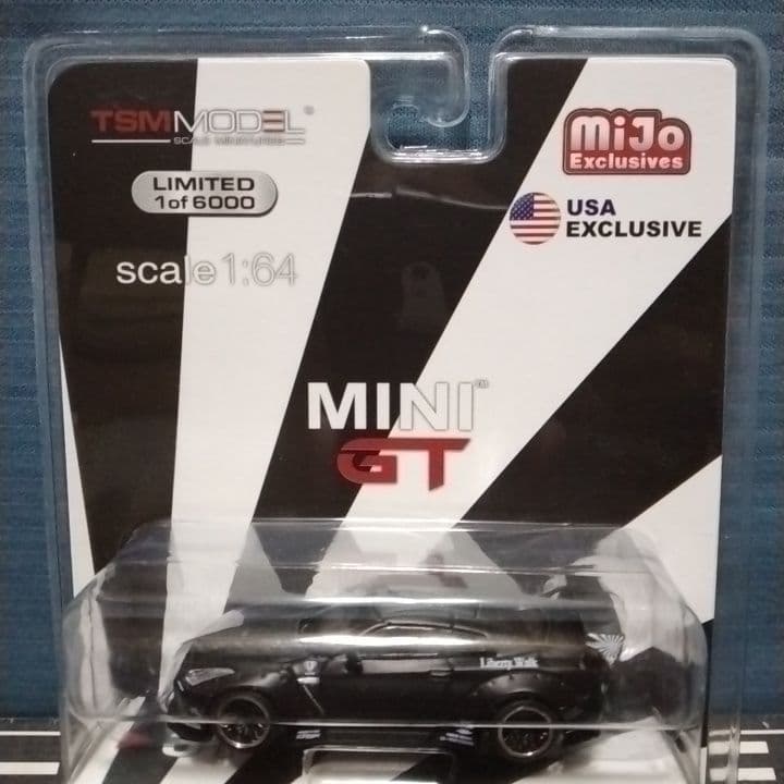 MINI GT LB★Works Nissan GT-R Matte Black