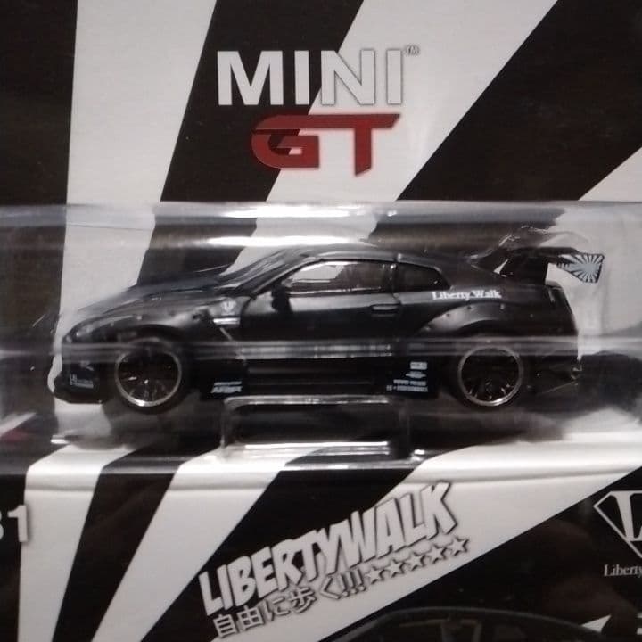 MINI GT LB★Works Nissan GT-R Matte Black