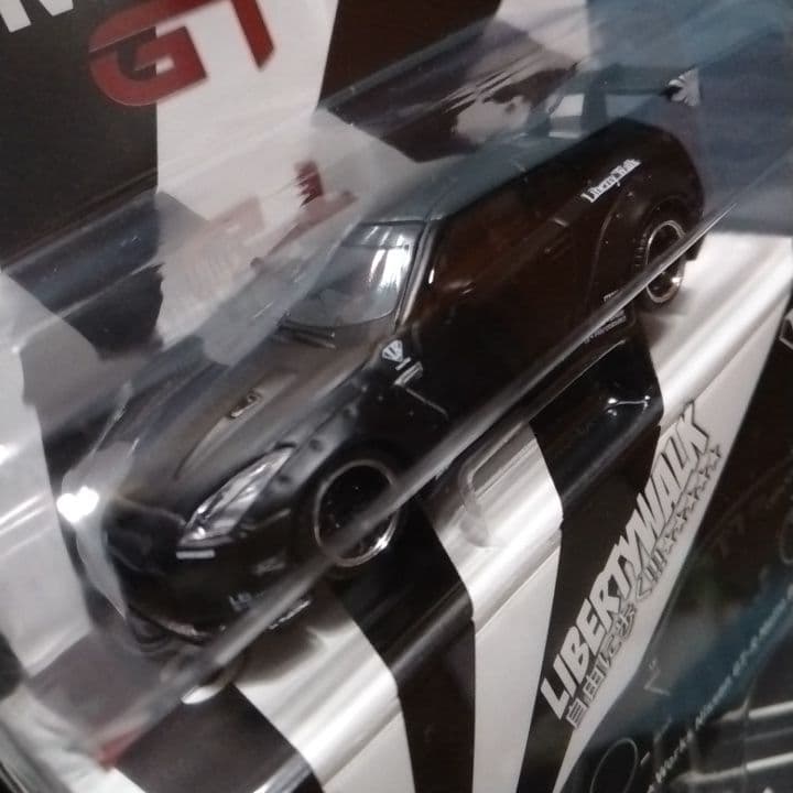 MINI GT LB★Works Nissan GT-R Matte Black
