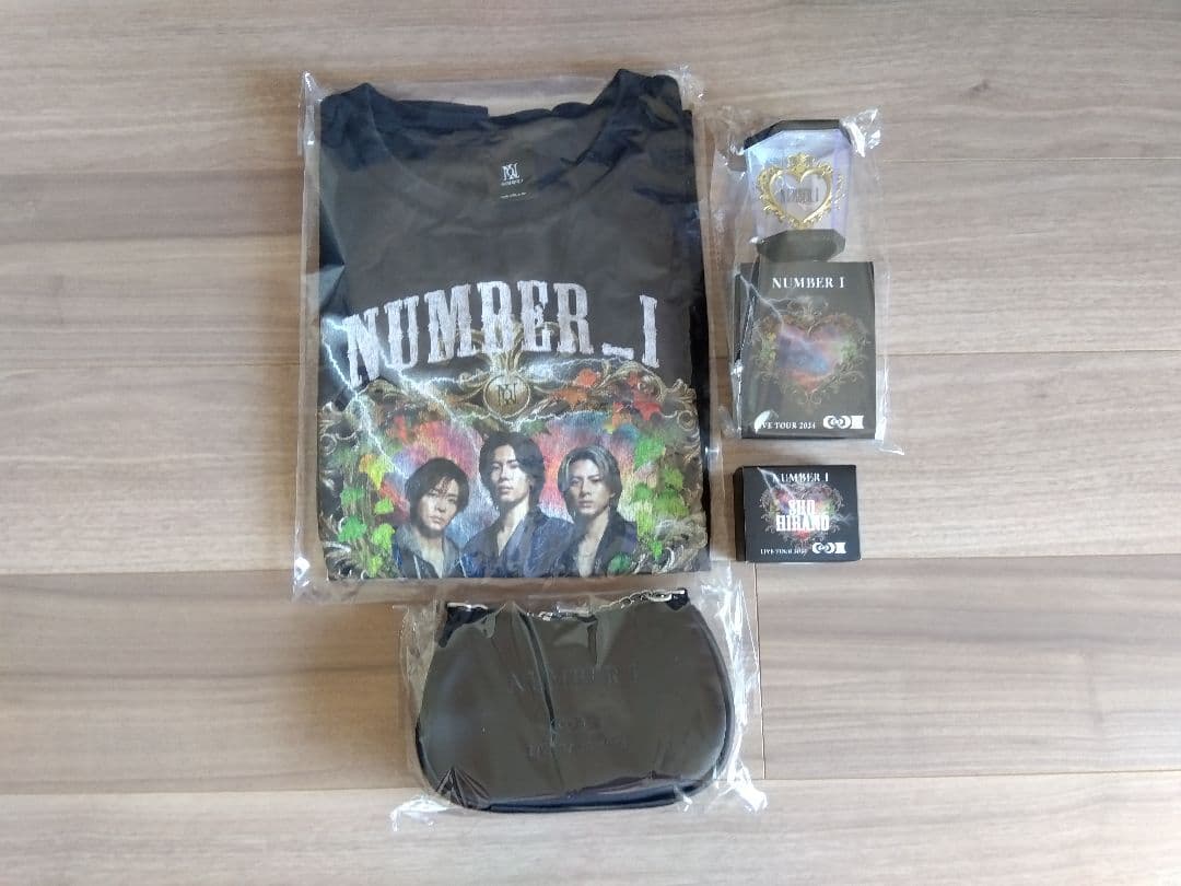 Number_i 　Tシャツ、バッグ、ペンライト、ペンライトチャーム