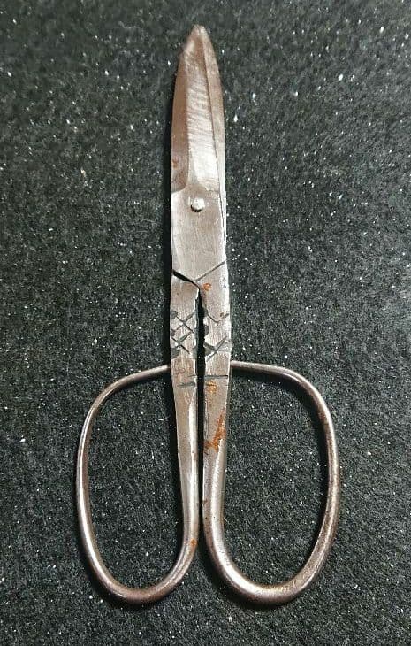 稀少 美品 博多鋏(心月)15cm