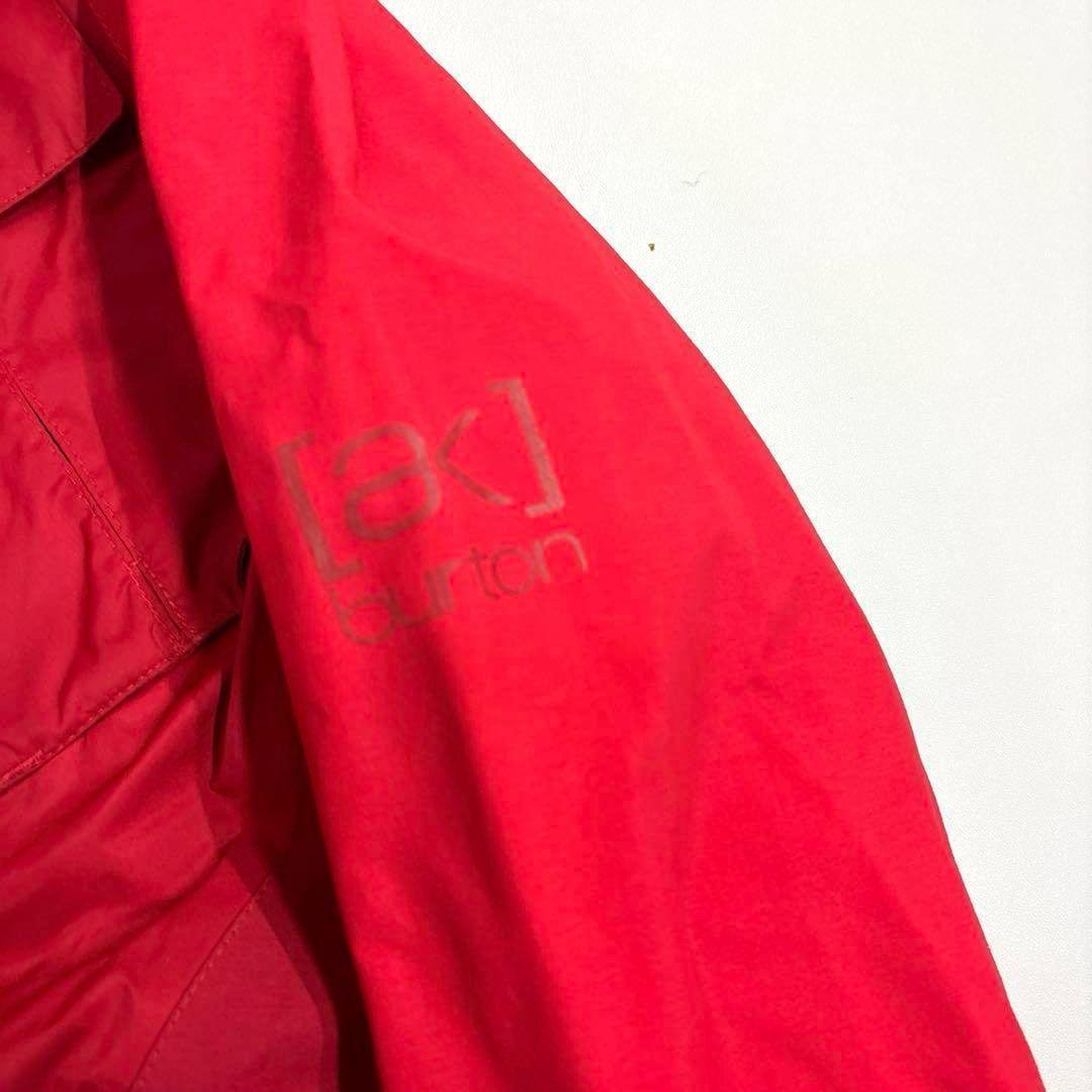 バートン　ak ゴアテックス　スノボジャケット　S スノーボードウェア　レッド